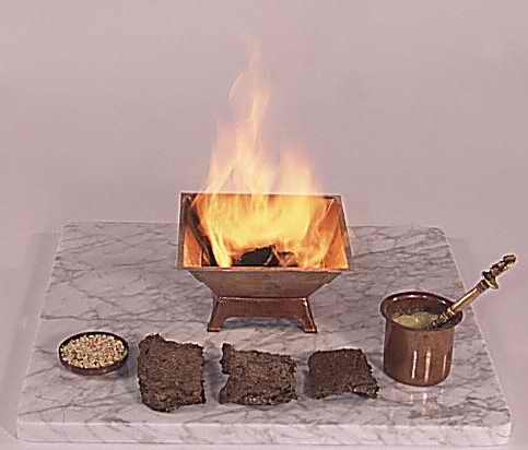 Materials required for Agnihotra